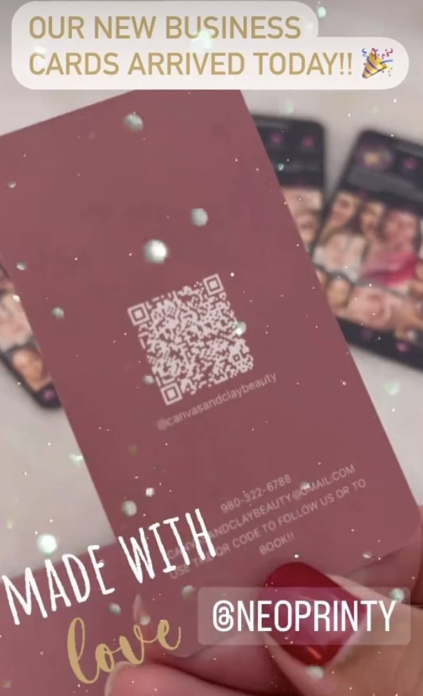 Instagram Business Card photo review